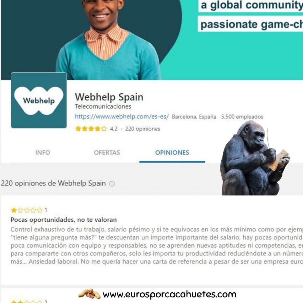 valoraciones Wehelp Spain