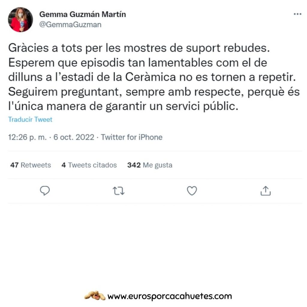 periodista Gemma Guzmán - Euros por cacahuetes
