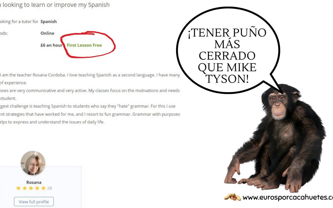La oferta de una profesora de Londres es una vergüenza para la enseñanza del español en línea