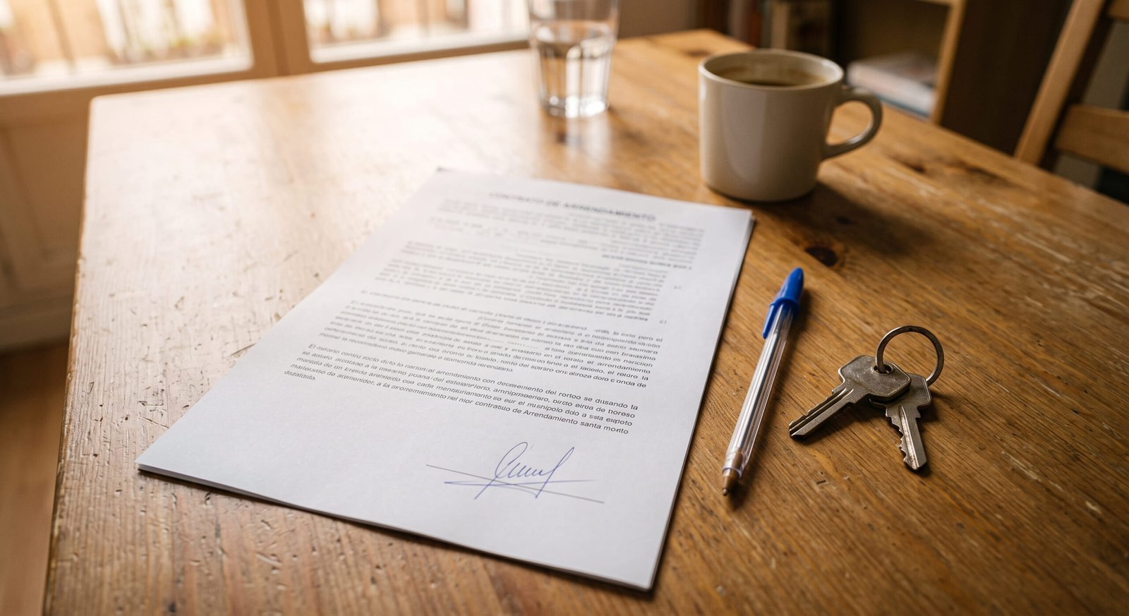 Contrato de alquiler de vivienda en España